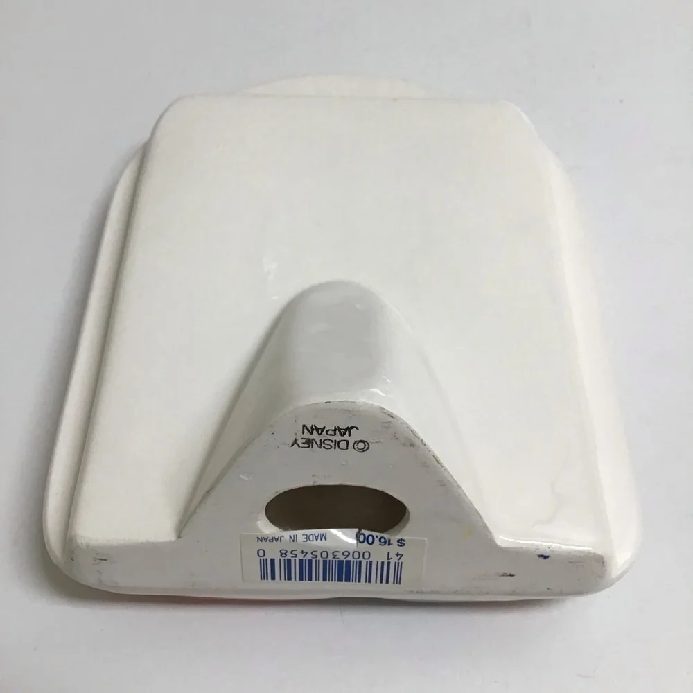 Vintage Disney Valentine Mickey & Minnie Kiss Ceramic Heart Picture Frame Japan - Picture 13 of 13